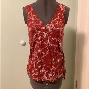 Lucky brand faux wrap tank